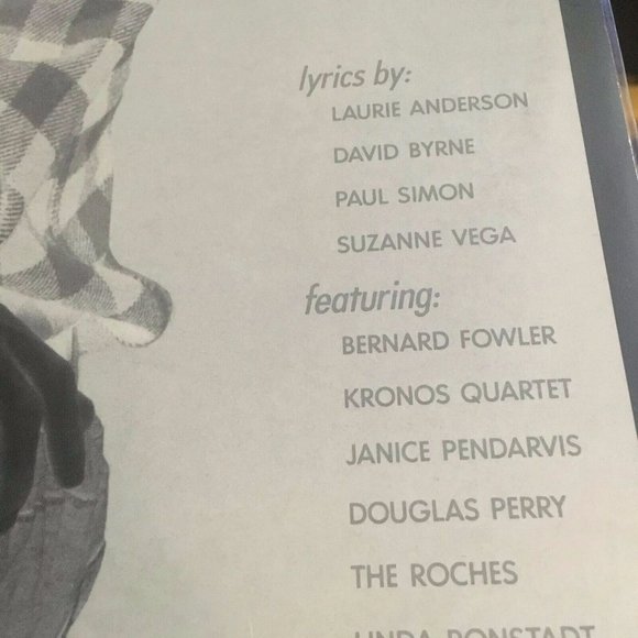 PHILIP GLASS "Songs From Liquid Days" 1986 FM-LP - Picture 2 of 4